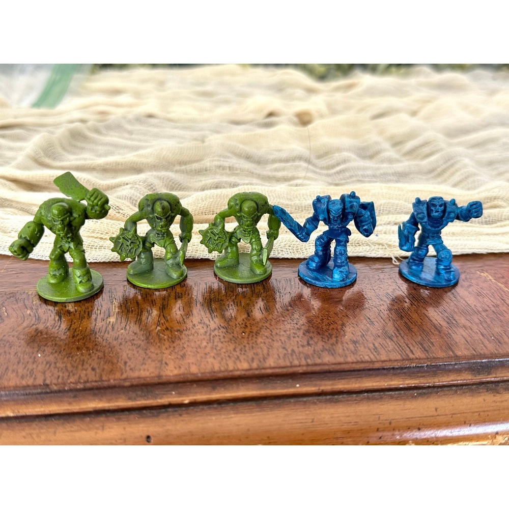 5 Moose Crossbows & Catapults‎ green blue orc figures